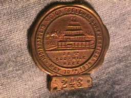 1938 Pit Badge