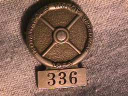 1955 Pit Badge