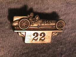 1959 Pit Badge