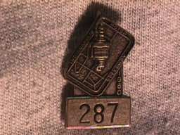 1960 Pit Badge