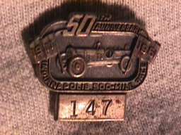 1961 Pit Badge