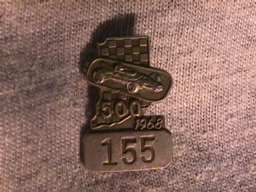 1968 Pit Badge