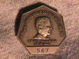 1970 Pit Badge