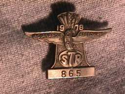 1978 Pit Badge