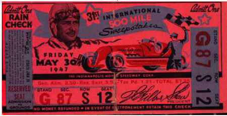 1947 Ticket