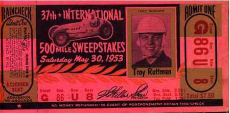 1953 Ticket